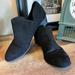 American Eagle Outfitters Shoes | American Eagle Black Faux Suede Heel Boho Chic Ankle Bootie Size 8 1/2 | Color: Black | Size: 8.5