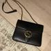 Gucci Bags | Authentic Gucci Interlocking G Small Leather Black Bag. With Dust Bag | Color: Black | Size: Os