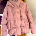 Jessica Simpson Jackets & Coats | Mauve Colored Puffer Jacket With Hood. Basically New! | Color: Cream/Pink | Size: M