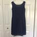 Nine West Dresses | Nine West Navy A-Line Floral Lace Dress | Color: Blue | Size: 4