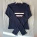 Brandy Melville Tops | Brandy Melville Stripe Long Sleeve Navy Blue Shirt | Color: Blue | Size: One Size