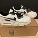 Nike Shoes | New! Womens Nike Air Max 90 Unlocked By You White/Black/Gold Shoes. Size 10. | Color: Gold/White | Size: 10