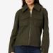 Anthropologie Jackets & Coats | Anthropologie Avec Les Filles Relaxed Zip Front Woolen Jacket, Size M | Color: Green | Size: M