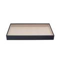 WOLF 435102 Vault Standard Jewelry Tray, Black