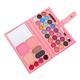 TOVINANNA 3pcs 33 Makeup Palette Girl Toys 33-color Eyeshadow Pallets Makeup Bag for Toys Blush Pan Cosmetic Bag Eye Shadow Matte Child Leather Accessories