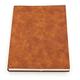 WMWL Large Thick Journal Notebook, Blank Papers, A4 8.4x11.4 inches, 416 Pages, Soft Faux Leather Cover Sketchbook for Writing Drawing (Brown, Plain)