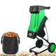 Electric Wood Chipper Garden Shredder Collection Bag Feed Baffle, Electric Garden Shredder Portable Chipping Width Collection Bag