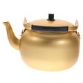 1pc Rice Jug Travel Water Kettle Camping Water Jug Stainless Tea Kettle Kitchen Tea Kettle Whistling Tea Kettle Water Kettle Stovetop Thickened Teakettle Boiled Teapot Kettle