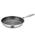 WBDHEHHD Frying Pan,Stainless Steel Frying Pan Nonstick Pan Kitchenware Pan Single Sided Honeycomb Kitchenware