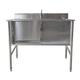 Dog Grooming Tub,Pet Dog Bathing Station,Dog Tub,Dog Washing Station,Dog Bathtub,Stainless Steel Dog Cat Washing Station for Large,Medium & Small Pet,Washing Sink for Home(31.5in/80cm)