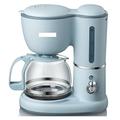 BAFFII Drip 600ml Electric Coffee Machine Home Automatic Coffee Maker Drip Filter Insulation Tea Office Tea Maker Coffee Machines (Color : Sky Blue, Size : UK)