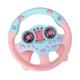 UPKOCH 3 Pcs Simulation Steering Wheel Toys for Plaything Toy for Kid Steering Wheel Toy Childrens Toys Toy Cars Intelligence Toy Pink Controller Portable Abs