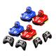 Perfeclan Remote Control Cars for Kids, Boys RC Ejecting Car, RC Battle Race Car, RC Cartoon Car Toys, Birthday Gift, 4Pcs