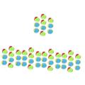 Toyvian 50 Pcs Children's Sticky Target Ball Squishy Balls for Sticky Game Sticky Balls for Dart Board Dart Board Sticky Ball Dart Board Game Accessories Plush Game Ball Outdoor