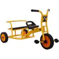 Pre-School Children'S Tricycle, Tricycle for Toddlers Over 2 Years Old, Carbon Steel Tricycle Frame Frame, Big Wheel Children'S Tricycle for 2-6 Years Old Children Two-Seater Children'S Tricycle Outdo