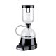 Vacuum Electric Siphon coffee maker 3 cups Coffee machine Brewer Drip Tea Siphon Glass Pot filter Coffee Machines (Color : BLACK, Size : EU)