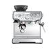 Semi Automatic Espresso Coffee Machine Home and Commercial Coffee Maker with Bean Grinding Function 220-240V Coffee Machines (Color : Silver, Size : EU)