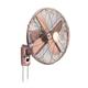 GUHPZA Wall Fan, Metal Antique Remote Control Shaking His Head Wall-mounted Fan Timing Industry High Air Volume Electric Fan (Color : Mechanical, Size : 14 inches) (Mechanical 12 inches)