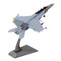 MODINK Model Aaircraft 1/100 Military Model Toys Fit For F18 F-18 F/A-18 Hornet Attack Fighter Die-cast Metal Aircraft Model Toys Scaled Model Aircraft