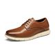 Bruno Marc Men's GentFlex Neat Polish Dress Sneakers Casual Oxford Formal Shoes,Size 8.5,Brown,GRANDPLAIN
