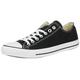 Converse All Star Low Trainers Black Canvas - 7.5 UK