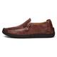 CCAFRET Oxford Shoes Men Men's Oxford Shoes, Leather Comfort, Men's Casual Shoes, Shoes, Flat Shoes (Color : Red, Size : 8)
