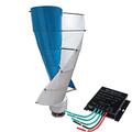 HENGJINGTR 1000W Wind Turbine Generator Kit, Spiral Wind Turbine +Controller Wind Power Generator Kit for Outdoor Garden Boat Hybrids Streetlight (12V, 24V, 48V Optional),12V