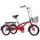 NOALED Bike Three Wheel Bike, Adult Tricycle Single Speed Adult Trikes 16 Inch 3 Wheel Bikes Three-Wheeled Bicycles Cruise Trike with Shopping Basket for Seniors Women Men Bicycle Cycling Pedalling