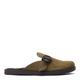 Base London Mens Taurus Suede Taupe Mule Shoes UK 8