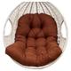 YANNINGOU Cushions Hanging Chair Cushion, Replacement Cushion For Hanging Chair, For Hanging Chair, Cushion, Hanging Basket, Swing Basket, Garden Chair Cushion (Color : G, Size : 120 * 80CM)