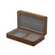 GRFIT Jewellery Box Jewelry Storage Box ，Black Walnut Vintage Necklace Earrings Portable Travel Case Jewelry Case Organiser (Color : 02)