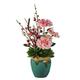 Artificial flowers bouquet Fake Flower Artificial Flowers Artificial Plants Bonsai Artificial Flowers In Ceramic Vase For Home Table Decor Fake Flower Artificial Flower (Color : A)