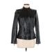 G.I.L.I. Leather Jacket: Black Jackets & Outerwear - Women's Size 8