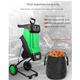 Electric Garden Shredder Leaf Cutter,Garden Tool Wood Chipper, Multifunctional Leaf Branch Shredder, Efficiently Breaks Branches