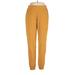 Athleta Active Pants - High Rise: Yellow Activewear - Women's Size 12 Tall