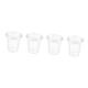 ABOOFAN 4pcs Espresso Machine Accessories Tools Coffee Machine Coffee Concentrate Coffee Makers Measuring Cup Coffee Cups Coffee Dosing Cup Cups Dosing Cups PC Plastic Smell Cup Medication