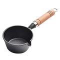 WBDHEHHD Glass Cooking Pot Hot Oil Frying Pan, Mini Iron Frying Pan, Egg Frying Pan, Cast Iron Frying Pan, Oil Pouring Frying Pan, Small Oil Frying Pan, Non Stick Pot