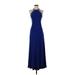 Morgan & Co. Cocktail Dress - Formal: Blue Dresses - Women's Size 2