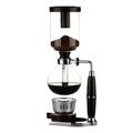 BAFFII 3cup 5cup Home Style Siphon coffee maker Tea Siphon pot vacuum coffeemaker glass type coffee machine filter Coffee Machines (Color : 5 cup)