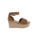 Marc Fisher Wedges: Tan Shoes - Women's Size 6 1/2