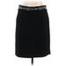Tory Burch Casual Skirt: Black Solid Bottoms - Women's Size Large