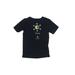 Jordan Short Sleeve T-Shirt: Black Tops - Kids Boy's Size 10