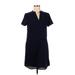 Monteau Casual Dress - Shift: Blue Dresses - Women's Size Medium