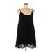 Kimchi Blue Casual Dress - Slip dress: Black Solid Dresses - Women's Size Medium