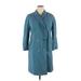 London Fog Coat: Teal Jackets & Outerwear - Women's Size 14