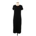 Old Navy Casual Dress - Midi: Black Solid Dresses - Women's Size Medium