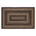 White 60 x 36 x 0.75 in Indoor Area Rug - IHF Home Decor Cappuccino Brown/Tan Area Rug | 60 H x 36 W x 0.75 D in | Wayfair BR-201 3660R