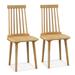 Costway Windsor Dining Chairs Set of 2/4 Dining Chairs with High - See Details