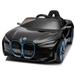 Licensed BMW I4,12v Kids ride on car 2.4G W/Parents Remote Control,electric car for kids,Three speed adjustable,Power display