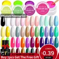 LILYCUTE 48 colori Gel smalto per unghie Set Nail Art pittura Gel Manicure Vernis Semi permanente UV